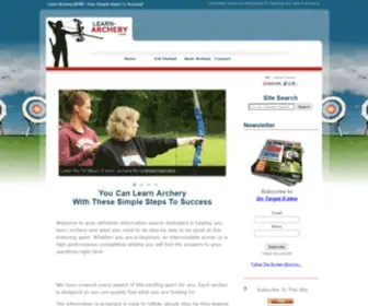 Learn-Archery.com(Learn Archery NOW) Screenshot