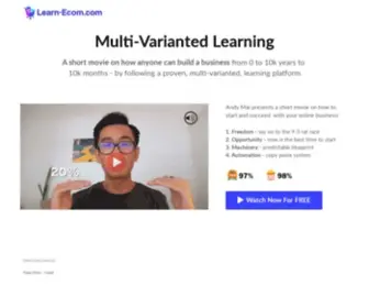 Learn-Ecom.com(Short Movie) Screenshot