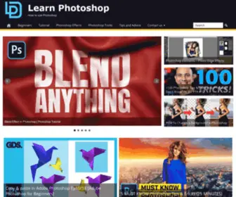 Learn-Photoshop.com(Photoshop Tips and Tutorials) Screenshot