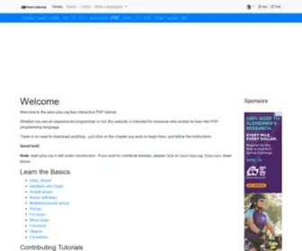 Learn-PHP.org(Learn PHP) Screenshot