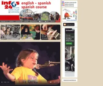 Learn-Spanish-Online.de(Learn Spanish online for free: curso de español (Online Spanish Course)) Screenshot