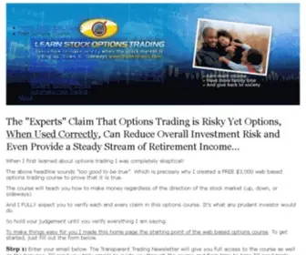 Learn-Stock-Options-Trading.com(Learn Stock Options Trading) Screenshot
