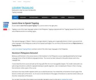 Learn-Tagalog.com(LEARN TAGALOG) Screenshot