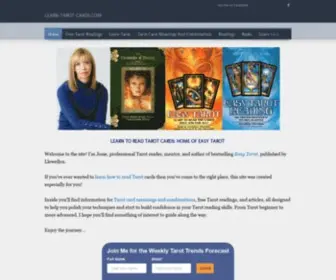 Learn-Tarot-Cards.com(Learn Tarot Cards) Screenshot