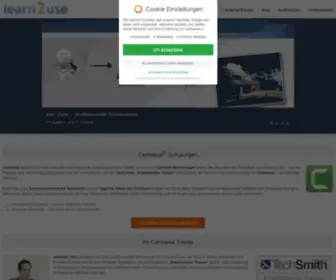 Learn2Use.de(Camtasia Schulungen & Screencast Produktion) Screenshot