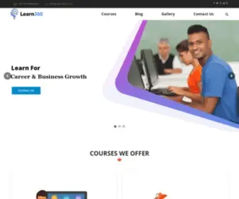 Learn360.co.in(Digital Marketing Training Institute in Indore) Screenshot