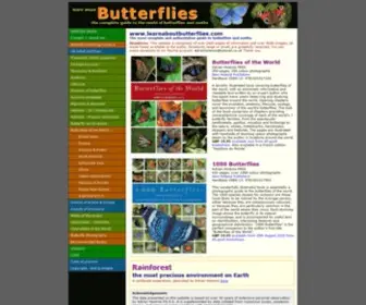 Learnaboutbutterflies.com(Learn About Butterflies) Screenshot