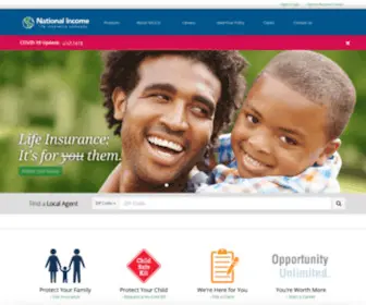 Learnaboutnilico.com(Learn About National Income Life Insurance Company) Screenshot