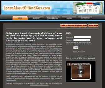 Learnaboutoilandgas.com(Learn About Oil And Gas) Screenshot