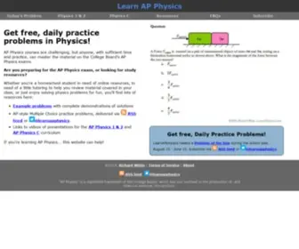 Learnapphysics.com(Learn AP Physics) Screenshot