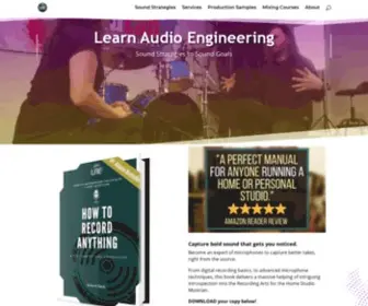 Learnaudioengineering.com(Learn Audio Engineering) Screenshot