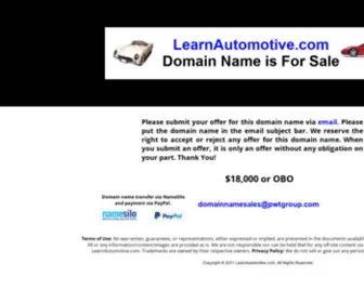 Learnautomotive.com(LearnAutomotive) Screenshot