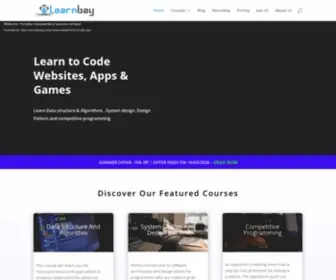 Learnbay.io(Data Structures and Algorithms classes in Bangalore) Screenshot