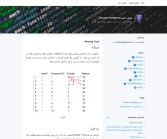 Learnbi.ir(هوش تجاری (Business Intelligence)) Screenshot