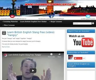 Learnbritishenglish.co.uk(Learn British English) Screenshot