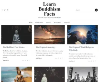 Learnbuddhismfacts.com(Learn Buddhism Facts) Screenshot