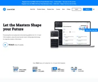 Learncab.com(Best CA) Screenshot