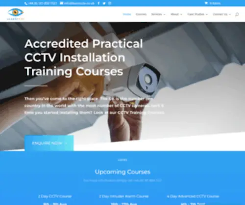 Learncctv.co.uk(Practical CCTV Installation Training Courses) Screenshot