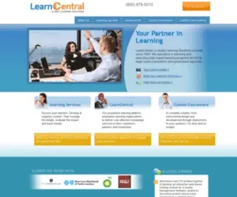 Learncentral.com(Global Learning Solutions) Screenshot