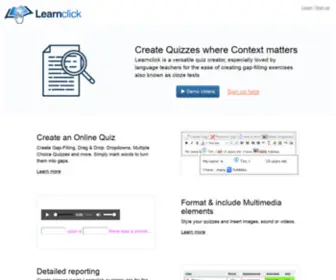 Learnclick.net(Learnclick Quizzes) Screenshot