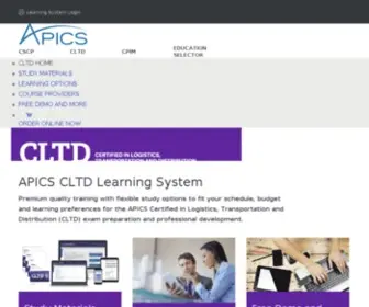 Learncltd.com(APICS CLTD Learning System) Screenshot