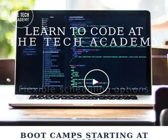 Learncodinganywhere.com(Tech Academy) Screenshot
