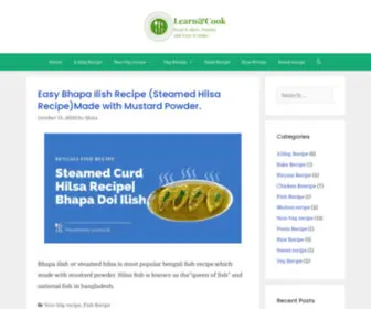 Learncookstoday.in(Learncooking) Screenshot