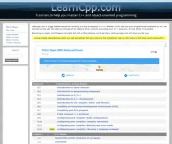 LearncPp.com(Learn C) Screenshot