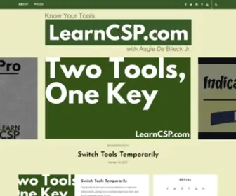 Learncsp.com(Learn Clip Studio Paint) Screenshot