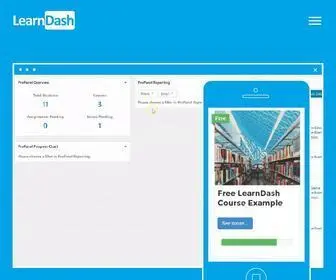 Learndash.com(LearnDash Learning Management System) Screenshot