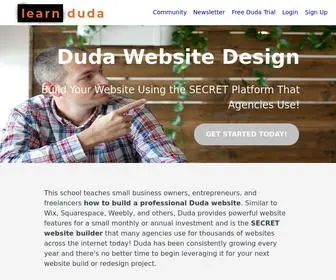 Learnduda.com(Learn How To Build A Professional Website For Your Business Today) Screenshot