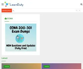 Learnduty.com(Learn Duty) Screenshot