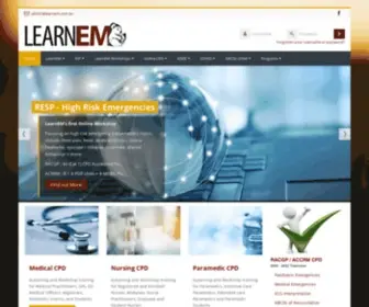 Learnem.com.au(Moodle) Screenshot