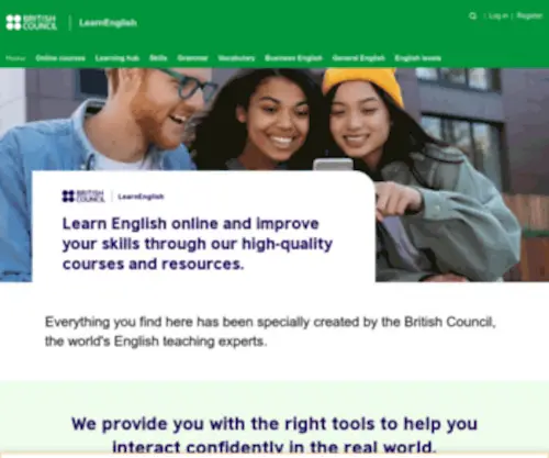 Learnenglish.org.uk(British Council) Screenshot