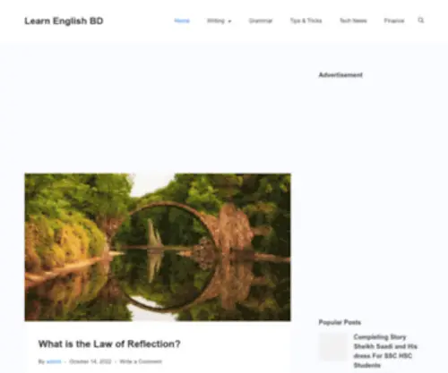 Learnenglishbd.xyz(Learn English BD) Screenshot