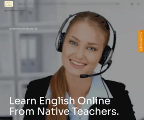 Learnenglishonline.us(Learn English Online From Native Teachers) Screenshot