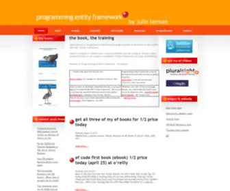 Learnentityframework.com(Programming Entity Framework) Screenshot