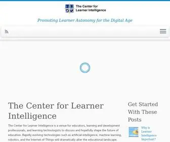 Learnerintelligence.org(Promoting Learner Autonomy for the Digital Age) Screenshot