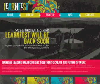 Learnfest.co.uk(Festival of Learning) Screenshot