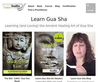 Learnguasha.com(Gua Sha) Screenshot