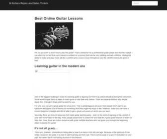 Learnguitarlessonsonline.com(Learnguitarlessonsonline) Screenshot