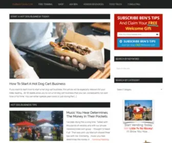 Learnhotdogs.com(Hot Dog Cart And Catering Business) Screenshot
