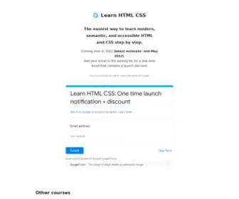 Learnhtmlcss.online(Learn HTML CSS) Screenshot