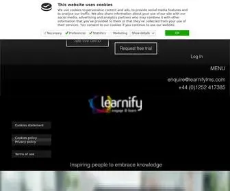 Learnifylms.com(Learnify) Screenshot