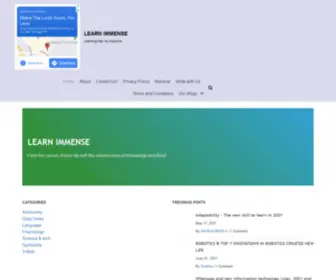 Learnimmense.com(✓) Screenshot