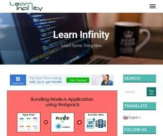 Learninfinity.info(Learn Infinity) Screenshot