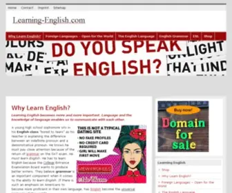 Learning-English.com(Learning English) Screenshot