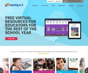 Learning-Page.com(Literacy and Science Learning Resources for K) Screenshot