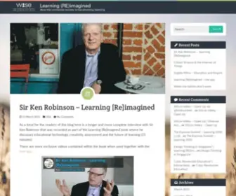 Learning-Reimagined.com(How the connected society) Screenshot