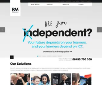 Learningalive.co.uk(School Modernisation and IT Strategy) Screenshot